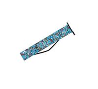 Zanthicia Fishing Rod Bag Carrier For Travel Holder 4 Rods Adjustable Shoulder Straps And Elastic Closure Maximize User Experience Rain Umbrella Bag Carry Case With Shoulder Strap, 1.3m 2 Pocket