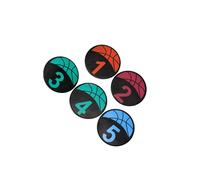 Zanthicia Flat Disc Marker Basketball Spot Markers Effective Practice In Jumping Power And Overall Basketball Skills Digital Marker Discs Training Exercise