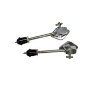 Zanthicia Floor Tom Drum Legs Anti Skid Drum Feet Provide Strong Support Essential For All Musicians On Stage Only To Wipe Gently Damp Cloth Anti Skid Feet Percussion Parts Support Leg, short