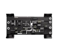 Zanthicia Folk Guitar Learning Assisted Guitar Attachment Trainer For Adults Beginners Simplified Playing Effortless Chord Progressions Practice Tool Beginner Trainer, Black