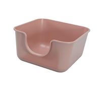 Zanthicia for Creative Litter Tray With High Sides Open Top Spacious Easy Access Kittens And Rabbits Convenient And Clear To Inside Situation Open Air Cats