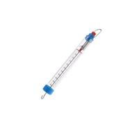 Zanthicia Force Meter Multipurpose Metal Compact Size N Measurer Balance Tubular Measuring Tool Physical Experiment Teaching Prop, 5N