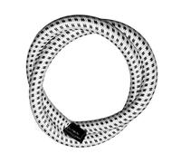 Zanthicia Garment Steamer Air Hose Universal Durable Heat Resistant Accessory Efficiently Removes Wrinkles Clothes With Ease Steam Ironing Tool Accessory Garment Steamer Part, black white, 1.4m