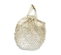Zanthicia Go Green with Reusable Grocery Mesh Bags Say No to Plastic Waste Cotton Mesh Net Bag Lightweight and Portable, Short Style
