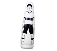 Zanthicia Goal Keeper Soccer Trainer Tumbler Tool For Improving Goal Scoring Precision And Power In Football Training With Durable PVC Construction Soccer Training Inflatable, white, 160cm