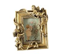 Zanthicia Graceful Resin Picture Frame DIY Display Desktop Ornament Captivating Easy Installation Never Goes Out Of Style Tabletop Ornament Easy Installation Professional, Style C