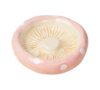 Zanthicia Hamster Bowl Ceramic Mushroom Food Feeder Easy To Clean Small Fur Babies And Sweet Pets Food Bowl Hamsters Gerbils Small Animals Supplies Guinea Pigs Chinchilla Hamster Water Guinea Pig