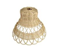 Zanthicia Handwoven Rattan Lampshade Pendant Light Decor Choose Woven Lamp Shade For Artful Making Every Space Look Unique And Elegant Wall Sconces Light Cover Hotel Restaurant Home