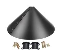 Zanthicia Hanging Cover Protects Bird Feeders Around Squirrel Baffle Wrap Guards Outside Pole Mount Effective Installation Wrap Around Squirrel Baffle Bird