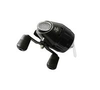 Zanthicia High Speed Fishing Reel Rotate Easy Push Button Offers Better Experience On Water For Fishing Which Can Meet Demand For Power During Process, Black Double Handle, LxH: 90x70mm