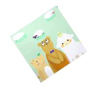 Zanthicia Highchair Splat Mat Playmat Carpet Cartoon Printed Washable Folding Soft Waterproof Children Outdoor for Picnic Pad, Bear, 110 * 110cm