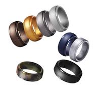 Zanthicia Hypoallergenic Silicone Ring Band Crafting Outdoor Sports Cycling Swimming And Everything In Between Climbing Silicone Ring Set Rubber Rings Basketball