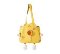 Zanthicia Innovative Pet Supplies Cat Carrier Bag Combines Lightweight Structure With Spacious Travel Comfort Comfortable And Breathable Canvas Pet Shoulder, yellow, L