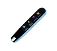 Zanthicia Instant Translator Pen With 12 Countries Offline Scanning Features Instant Smart Voice Translator Plastic Pen, blue
