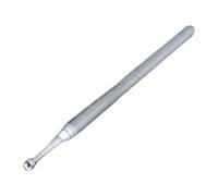 Zanthicia Jewelry Making Tool Metal Jewelry Carving Bits Smooth Sharp of Beading Wire Crafts Supplies Small Cup Bur at Tip Rounds Wire Ends.NoteOnly Rounder Head, Silver, 1.2mm
