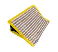 Zanthicia Jute Dog Bite Training Pillow Effective For Training Sessions Ensuring Safety When Interacting With Dogs Outdoor Tug Sleeve Jute Bite Wedge Pillow, yellow, 35x25x13cm