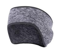 Zanthicia Ladies Ponytail Headband Winter Running Head Wrap Performance Wear For Active Girls Soft Ear Warmer Outdoor Supplies Cycling Band Hat Blue Ear Muff Thermal Polar Fleece, gray, 26x12cm