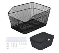 Zanthicia Large Pet Carrier Dog Cage Basket Detachable Offers Versatile For Daily Activities And Travel Rear Bike Basket Measures 40cmx30cmx20cm/15.75inch X 11.81inch X 7.87inch