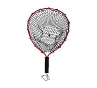 Zanthicia Lightweight Portable Fishing Tools With Nonslip Handles Provide Comfortable Grip On Fishing Lands Can Be Hung On Belt Or Bag. Mesh Tool Accessories Supplies, Red, 49x32cm