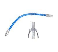 Zanthicia Lock Clamp Type Greases Nozzle High Pressure Double Handle Tips Designed for Effective Lubrication Labor Saving Greases Coupler Double Handle Tips Lock On