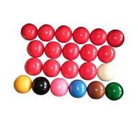 Zanthicia Lovely Snooker Balls Set 2 1/16 For Pool Table Scratch Resistant Balls Practice At Home And Competitions British Billiard Official Game Ball Accessories