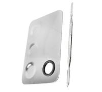 Zanthicia Makeup Palette Exquisite Reusable Firm Flexible Convenient Handy Cosmetic Palettes for Beauty Salon Daily Life, Type 4