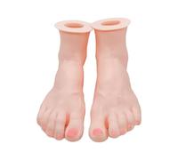 Zanthicia Mannequin Feet Manicure Tool For Nail Art Training Practice Encourages Skill Development For Aspiring Nail Artists Socks Shoes Display Holder Mannequin Foot Display