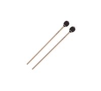 Zanthicia Maple Handle Yarn Head Sticks Professional Marimba Mallet Aspiring Musicians And Music Lovers Durable To Full Length 43.5cm/17.13inch Maple Handle, brown white circle, Length 43.5cm