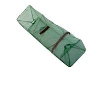 Zanthicia Mesh Crab Net Multiple Sizes Foldable Shrimp Networks Firm Structure Lobster Trap Network Trapping Cage Fishing Nets, 75 * 25 * 25cm
