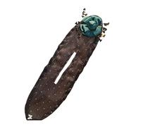 Zanthicia Mesh Hair Tie Bun Head Tool Set Fashionable Not Easy To Wear And Tear Gauze Hair Tie And Hairpin For Women Bun Shapers, Green