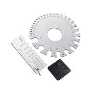 Zanthicia Metal Sheet Guage Practical Measuring Tool Reliable Thickness