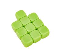 Zanthicia Miniature Stone Grabbing Toy Compact And Comfortable For Kids Silica Gel Nostalgic Classic Parent-child Mini Game, green