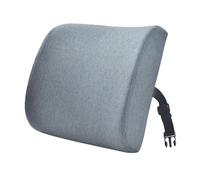 Zanthicia Non-skid Waist Cushion For Added Stability And Support Memory Cotton Lumbar Cushion Cotton Lower Back Support Pillow, darkgray, 33x32x10cm