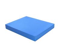 Zanthicia Nonslip Balance Cushion Mat TPE Foam Yoga Pad For Strength Training And Exercise Comfortable Lightweight Exercise Yoga Mat Floor Nonslip Pilate Extra Wide, blue, 40x33x5cm