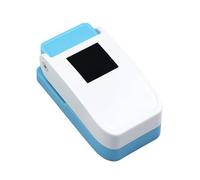 Zanthicia Office Organization Essential Precision Square Hole Punches with Lock for Buckle Embossed Punching Bottom with Lock for Buckle Square Punch DIY Manual,