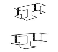 Zanthicia Organize Rubber Gloves and Tissues with Wall Mount in Metal Glove Rack Solution for Restaurant Or Cleaning Needs Metal Glove Rack for Rubber Gloves
