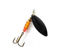 Zanthicia Outdoor Lake Hard Lure Bait Replacement Metal Fish Barbed Hook for Wobbler Portable Fishing Tackles Replacing Parts, Black, Type 3