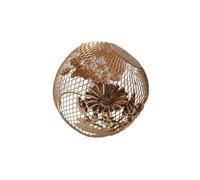 Zanthicia Pendant Light Shade Woven Lampshade Easily Installed Metal Lamp Shade Basket Restaurant Cafe Resistant To Fading And Environmental Vintage Lamp Can Turn Home Into Elegant