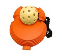 Zanthicia Pickleball Training Equipment With Elastic Ball Reliable Performance Guarantees Fun Engaging Workouts For Players Single Player Beginner Adult Kid Pickleball Lover, Yellow Ball, 24x16x5cm