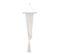 Zanthicia Plant Hanger Holder Lightweight and Portable Easy to Maintain Cotton Macrame Planter Wall Hanging Basket Wall Tapestry, White 22-1