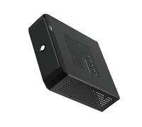 Zanthicia Premium Game Desktop Chassis Mini ITX Computer Case With User Friendly Features For Efficient Gaming Solutions Home Theater Metal Full Aluminum Power, M01, 19x20.5x6cm
