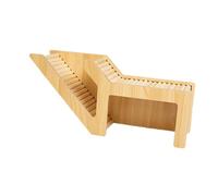 Zanthicia Premium Wood Chew Cage Toy Hamster House Habitat Supporting Safe Chewing And Active Playtime For Small Pets Wood Cage Accessories Small Animal Habitat Decor, Style A