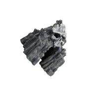 Zanthicia Rock Resin Fish Hiding Cave Pet Terrarium Nest Essential For Fostering Safe Friendly Spaces Within Aquatic Habitats Skull Mountain Aquarium Ornament Reptile Cave