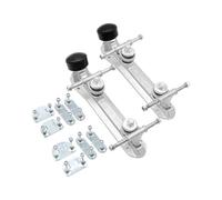 Zanthicia Roller Skate Modification DIY Roller Skating Part Is Essential For Creative Skaters Wanting To Customize Gear Four Wheels Skate Base Brake Head Aluminum Alloy, Silver, 25.35cm