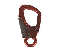 Zanthicia Self Locking Heavy Duty Snap Hook Carabiner Aluminum Double Locking Camping Hiking And Outdoor Adventures Spring Snap Hook Carabiner For Swings Outdoor, Red, 14x7.3cm