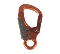 Zanthicia Self Locking Heavy Duty Snap Hook Carabiner Aluminum Double Locking Camping Hiking And Outdoor Adventures Spring Snap Hook Carabiner For Swings Outdoor, Orange, 14x7.3cm