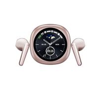 Zanthicia Simultaneous Interpretation Bluetooth Headphones For Travelers And Students Wireless Headphones ABS Bluetooth Earbuds, pink