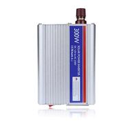 Zanthicia Solar Automotive Power Converter 300W Sine Wave DC 12V to AC 230V Boat Camping Travelling Emergency Inverter with Clip, Silver