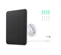 Zanthicia Solar Panel Output Charging Panel With Outdoor Charging Charger Solar Designed Eufycam Outdoor, White