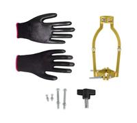 Zanthicia Square Hole Drill Fixed Bracket Drill Accessory Sturdy Support Accurate Wood Projects FitmentThe Square Hole Bit Adapter Is Fit For Table And Hand Clamp Diameter Between 38mm